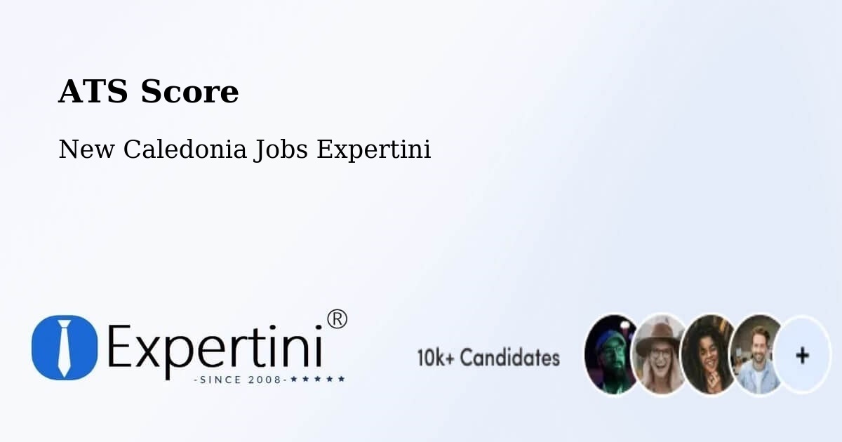 Resume ATS Score & Job Description Match Tool – Ndé - New Caledonia Jobs Expertini