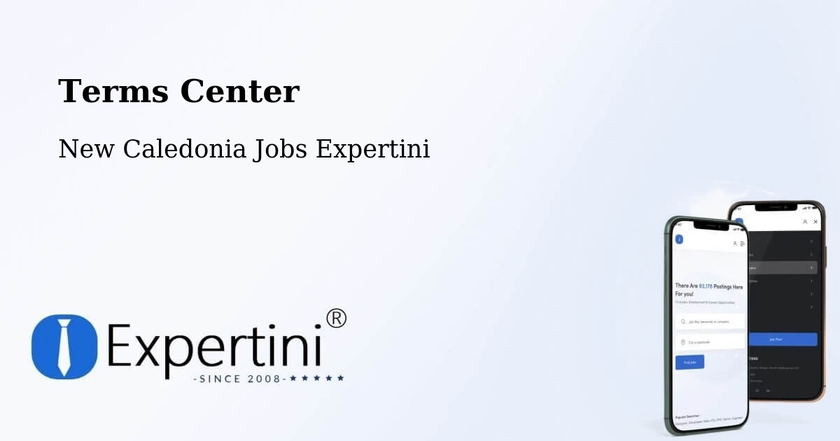 Terms of Service – Ndé - New Caledonia Jobs Expertini